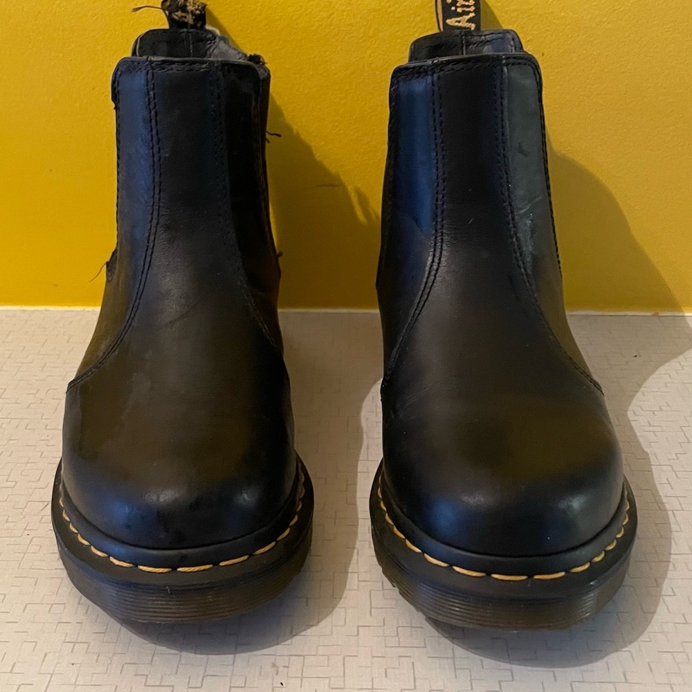 Dr. Martens Black Leather Chelsea Boots